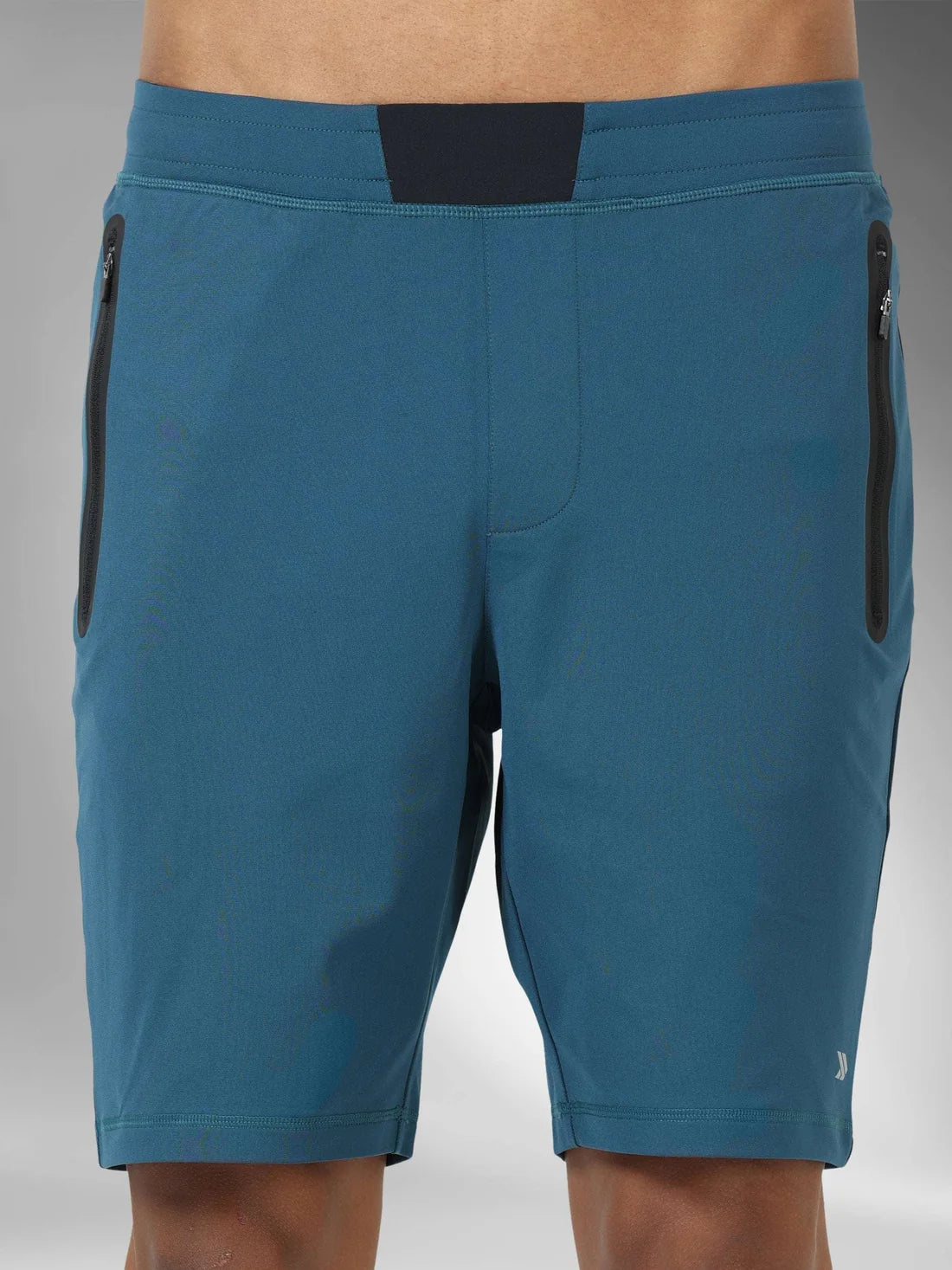 Athleisure Training Shorts-Teal