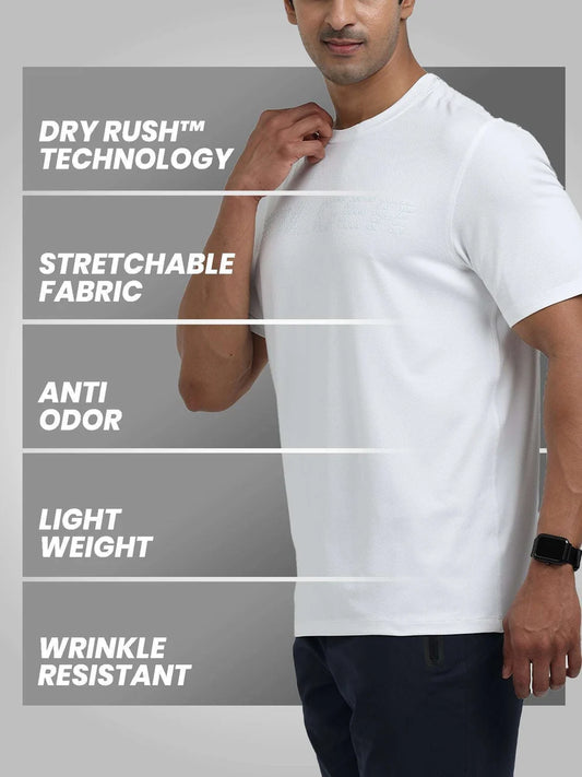 Jolger-men's-all-training T-shirt-White