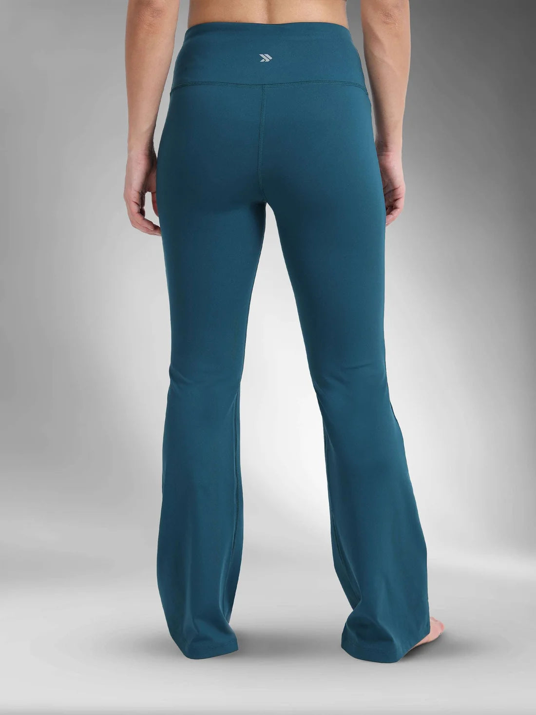 High Waist All Day Flare Pant Regular-Teal