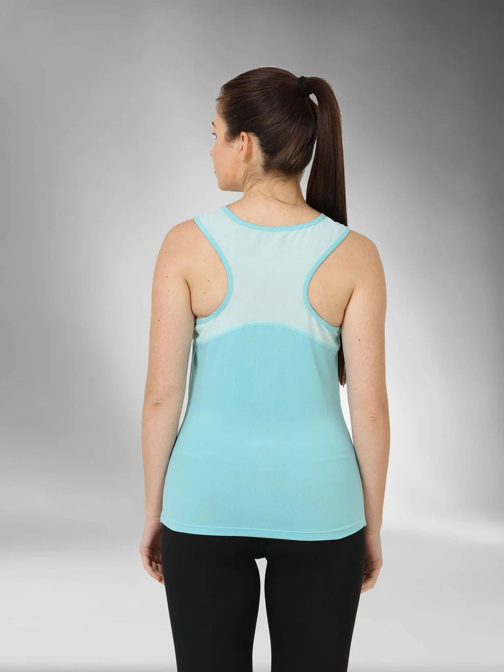 Women's Super Breathable Racerback Tank Top-turquoise