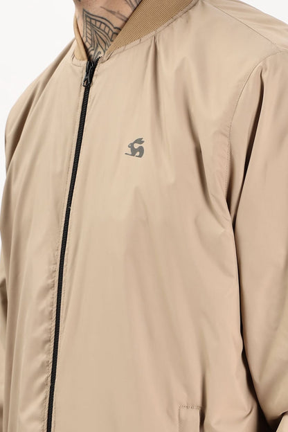 Polyester Winter Black Jacket