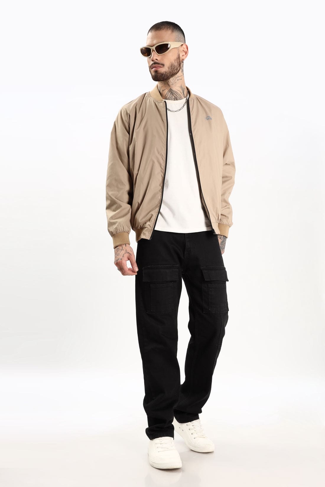 Polyester Winter Black Jacket