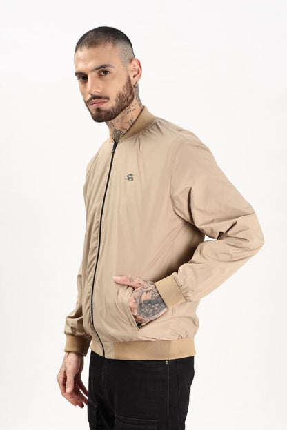 Polyester Winter Black Jacket