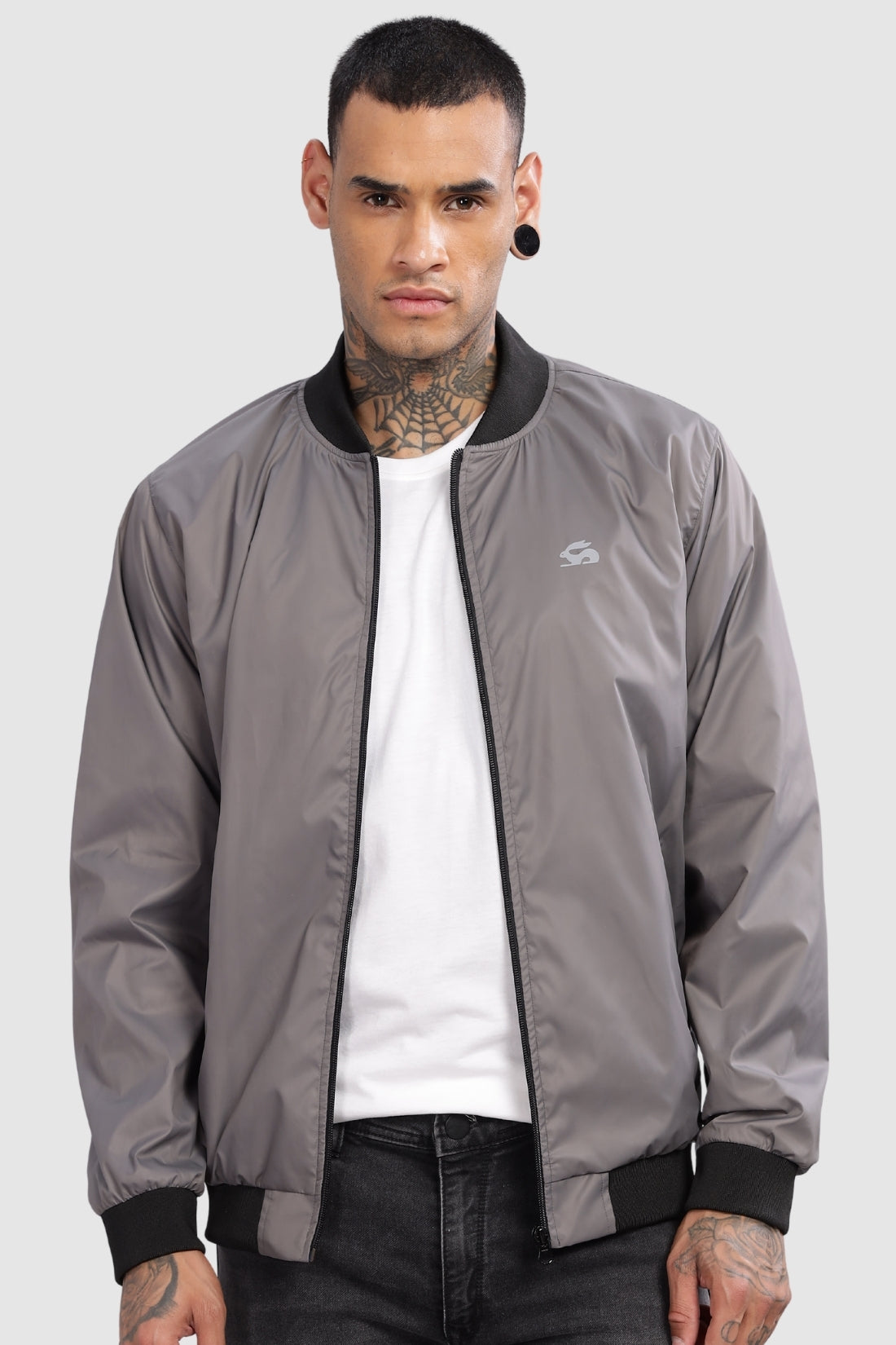 Polyester Winter Black Jacket