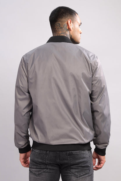 Polyester Winter Black Jacket