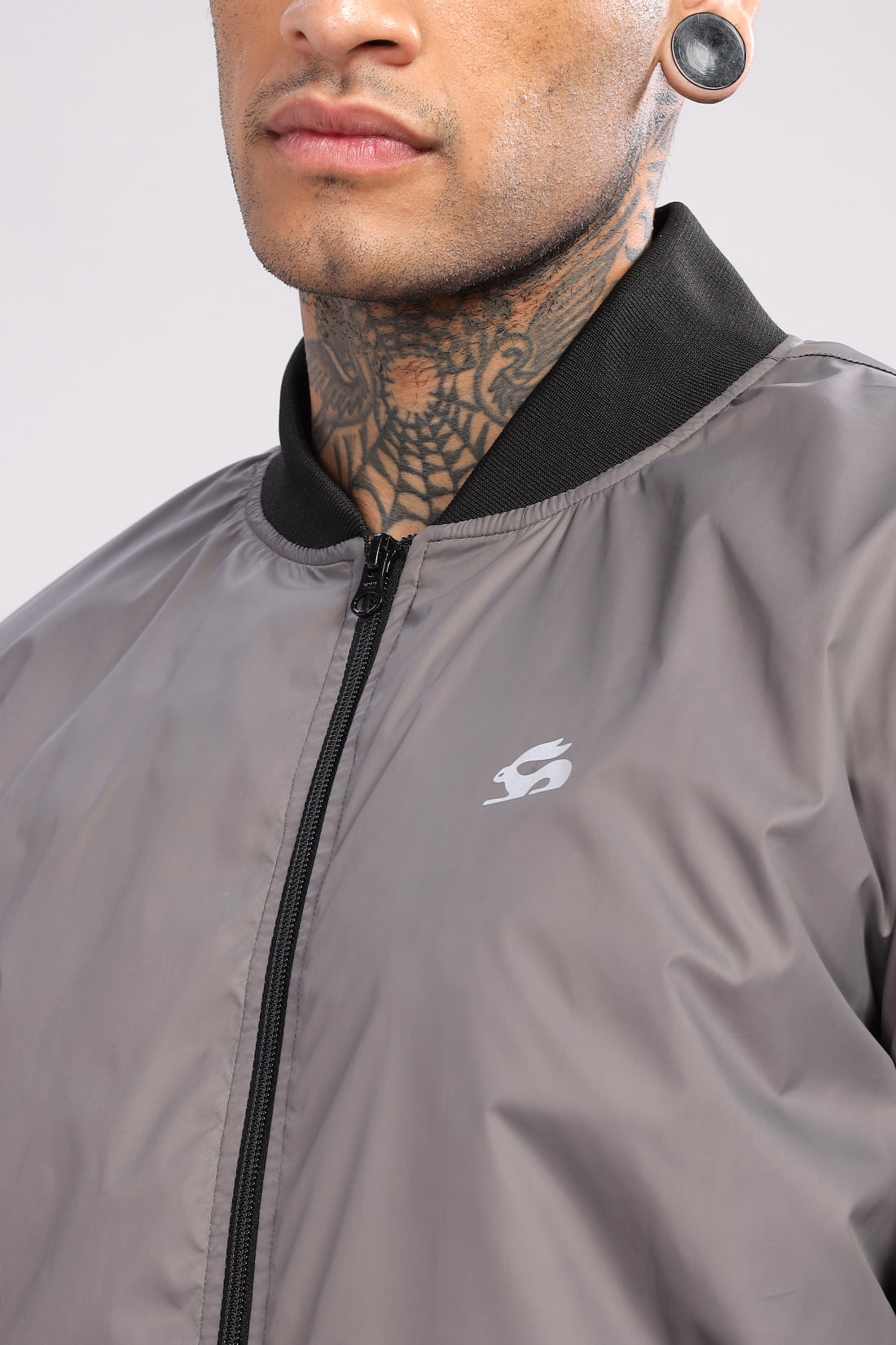 Polyester Winter Black Jacket