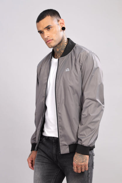 Polyester Winter Black Jacket