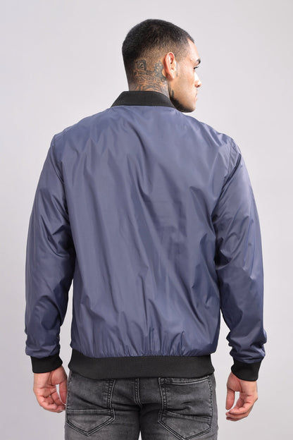 Polyester Winter Black Jacket