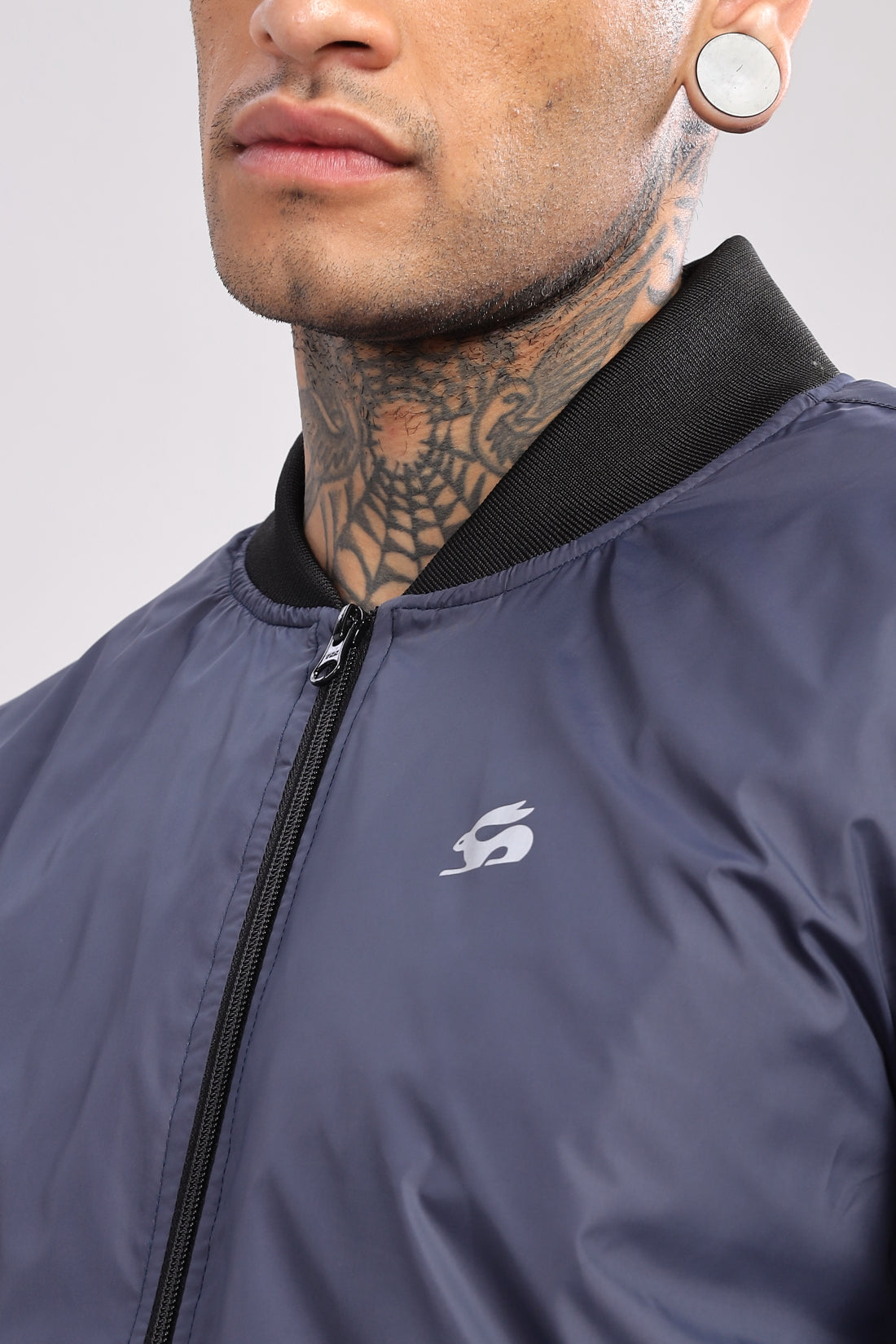 Polyester Winter Black Jacket