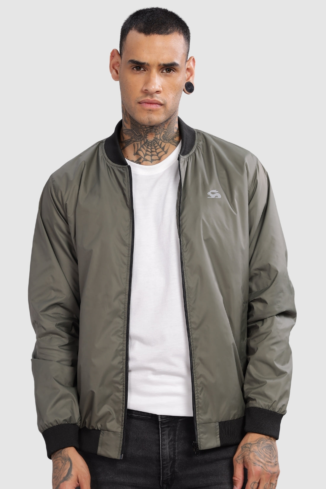 Polyester Winter Black Jacket