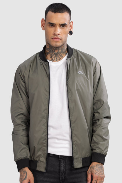 Polyester Winter Black Jacket