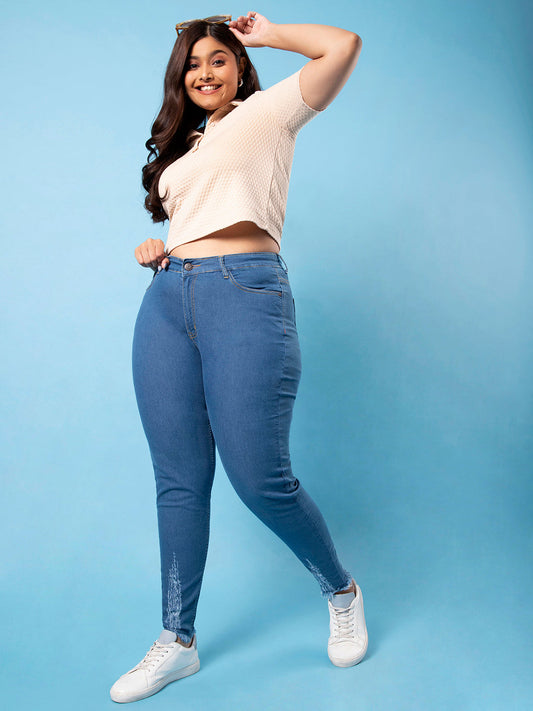 Stylish Casual Blue Jeans