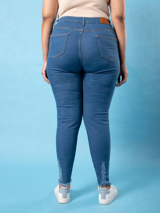 Stylish Casual Blue Jeans