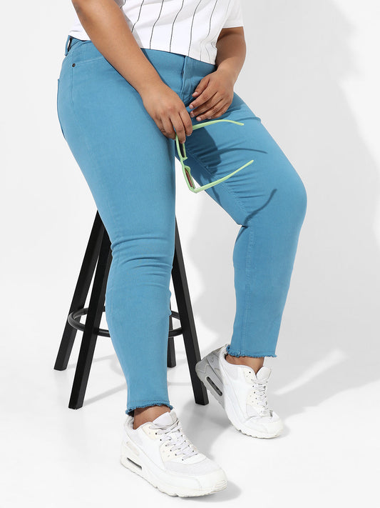 Blue Colour Pop Denim Jeans