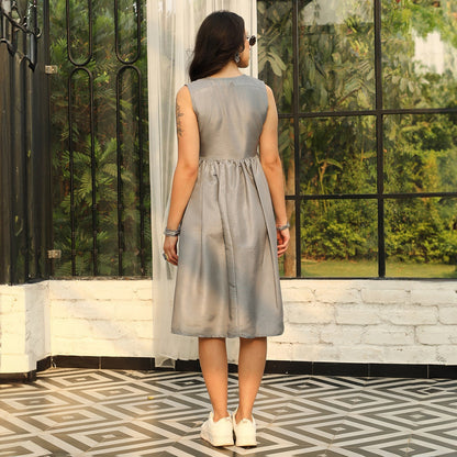 Flare Midi Dress