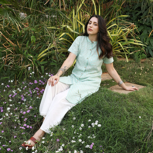 Shadow Striped Kurta