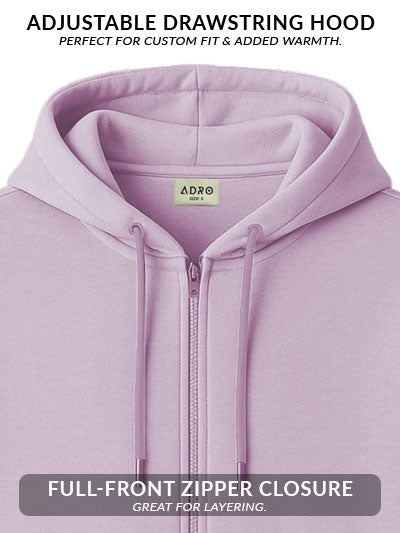Men’s Regular Fit Zip-Up Hoodie
