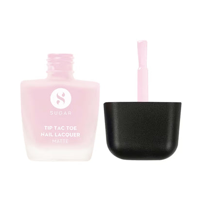 Sugar Cosmetics Tip Tac Toe Nail Lacquer Matte - Peppy Pink 33 9 MILLI_LITRE