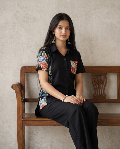 Elegant Women’s Co-ord Set - Luxe Two-Piece Outfit