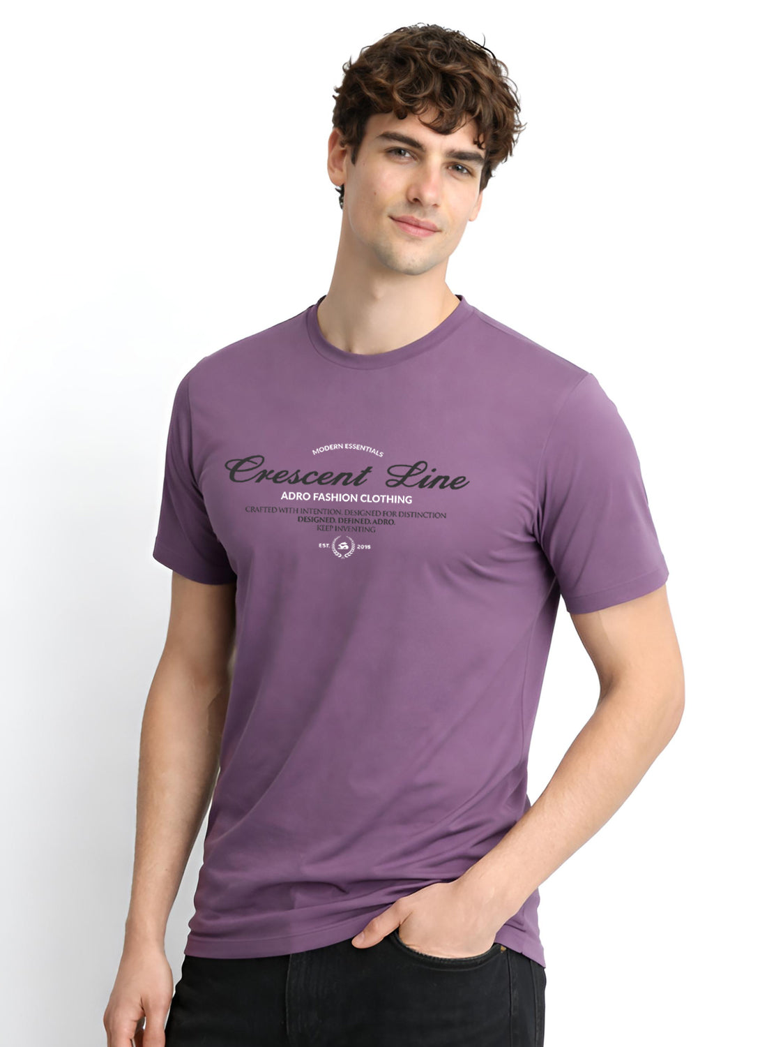 Adro Mens Graphic Printed 100% Cotton T-Shirt | Regular Fit | Printed T-Shirts for Men | Summer Stylish Mens Printed T shirt