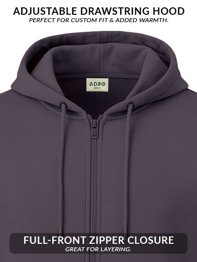 Men’s Regular Fit Zip-Up Hoodie