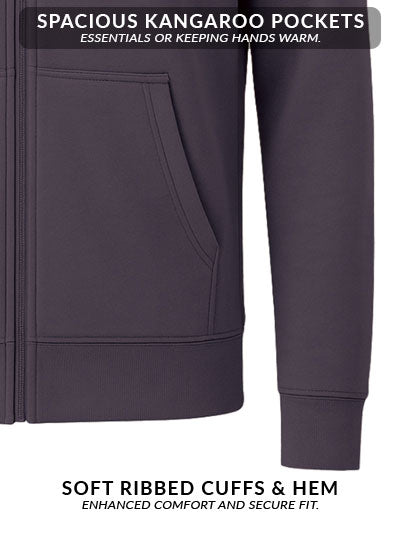 Men’s Regular Fit Zip-Up Hoodie