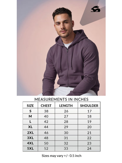 Men’s Regular Fit Zip-Up Hoodie
