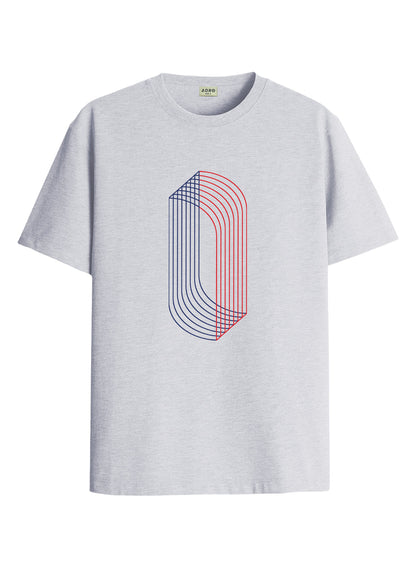 ADRO Printed T-Shirt for Men | Mens Cotton Printed Tshirt | Regular Fit Casual Stylish T-Shirts | Premium Summer Tshirts