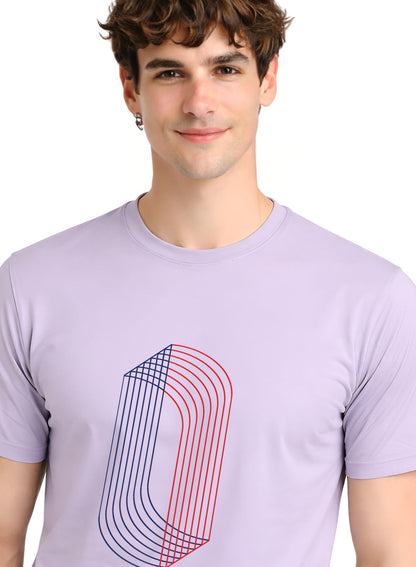 ADRO Printed T-Shirt for Men | Mens Cotton Printed Tshirt | Regular Fit Casual Stylish T-Shirts | Premium Summer Tshirts