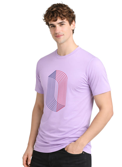 ADRO Printed T-Shirt for Men | Mens Cotton Printed Tshirt | Regular Fit Casual Stylish T-Shirts | Premium Summer Tshirts