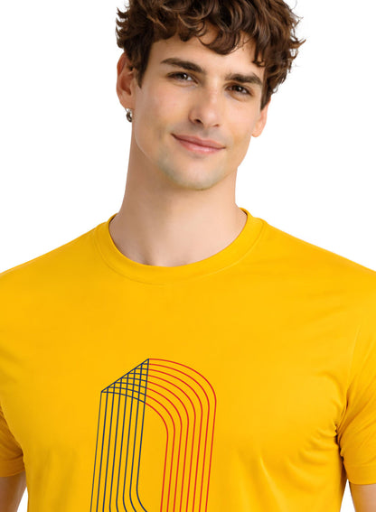 ADRO Printed T-Shirt for Men | Mens Cotton Printed Tshirt | Regular Fit Casual Stylish T-Shirts | Premium Summer Tshirts