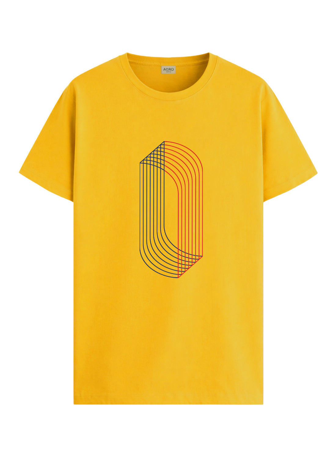 ADRO Printed T-Shirt for Men | Mens Cotton Printed Tshirt | Regular Fit Casual Stylish T-Shirts | Premium Summer Tshirts