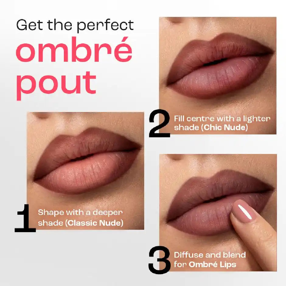 LAKME 9 TO 5 FOREVER MATTE LIP CRAYON -POISE PINK