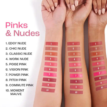 LAKME 9 TO 5 FOREVER MATTE LIP CRAYON -POISE PINK