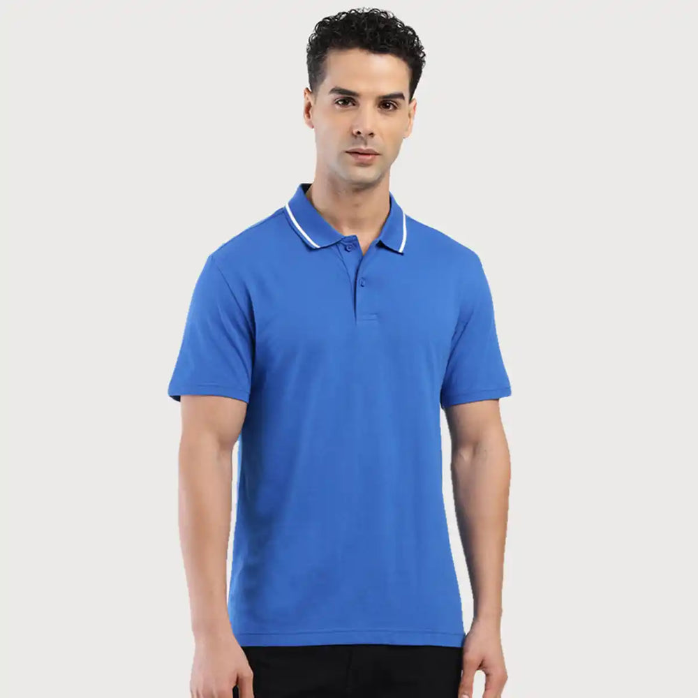 Men's Polo Regular Fit Solid T shirt