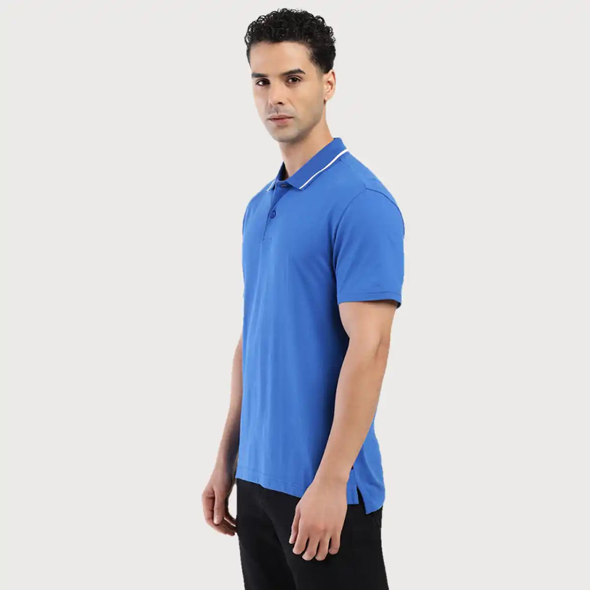 Men's Polo Regular Fit Solid T shirt