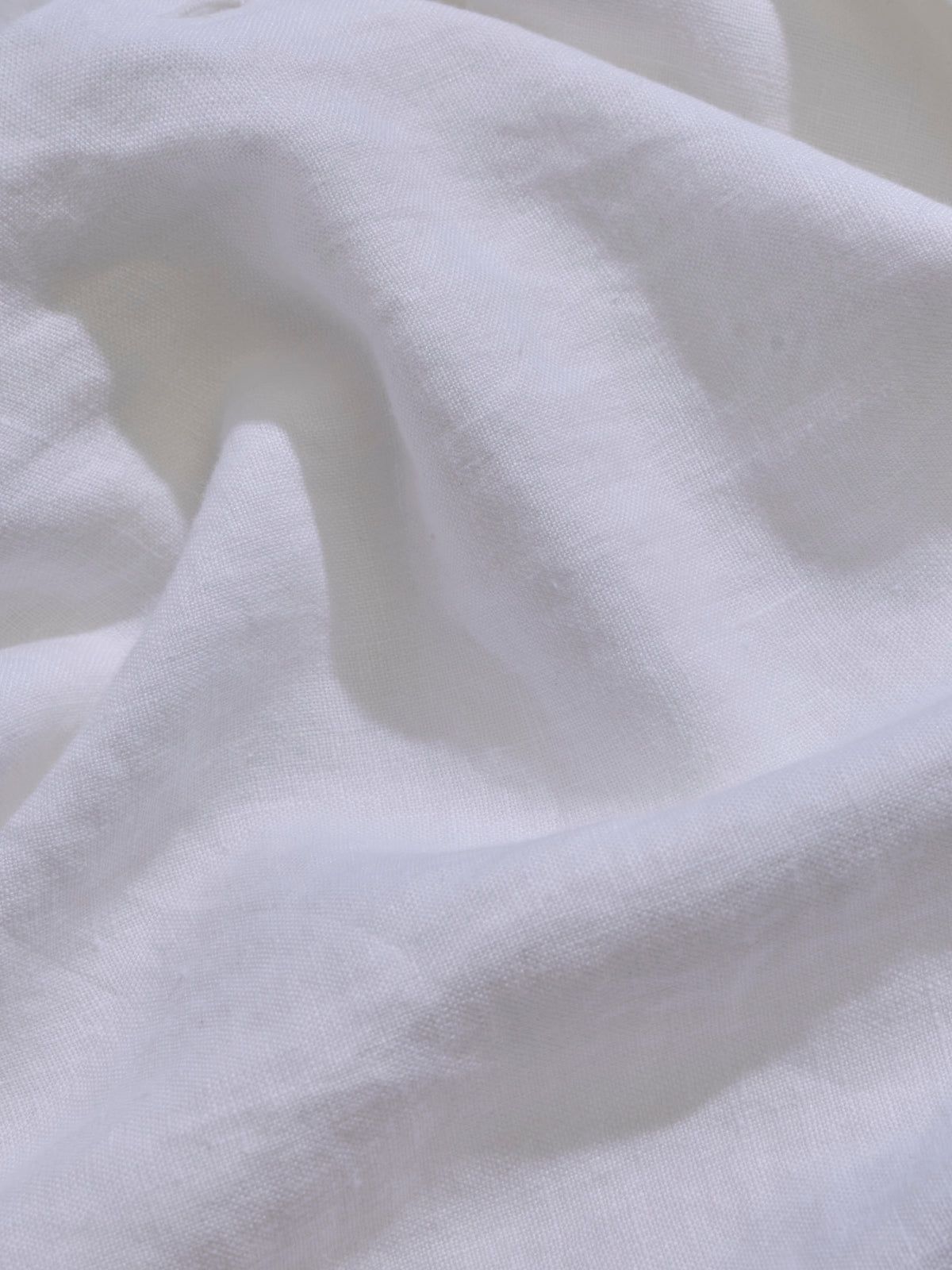 Regular Fit Linen White Casual Shirt for Men (LITEX)