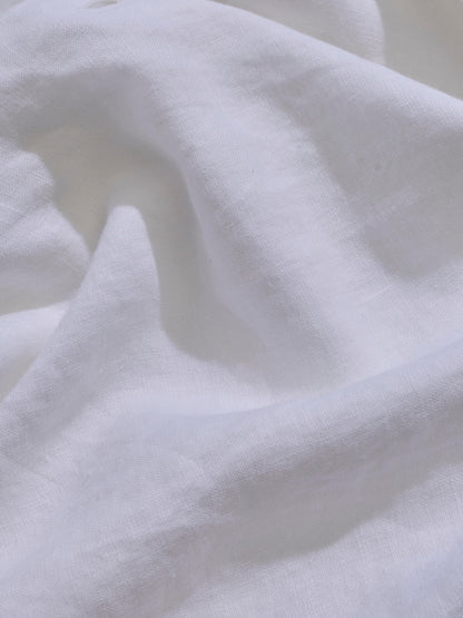 Regular Fit Linen White Casual Shirt for Men (LITEX)