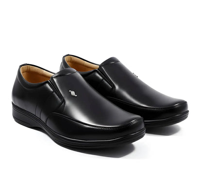 WUGO Latest Elite Men Formal Shoes Black Slipon Shoes Office Shoes For Men's & Boys