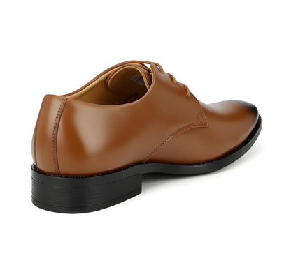 WUGO Latest Trendy Men Formal Shoes Tan Derby Shoes Office Shoes For Men's & Boys