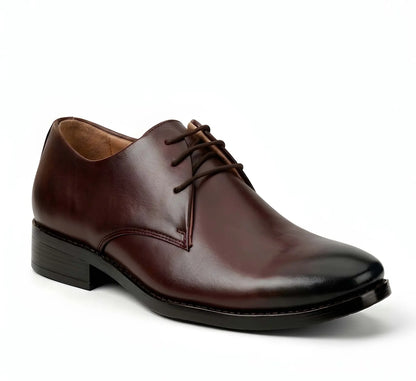 WUGO Latest Luxury Men Formal Shoes Brown Derby Shoes Office Shoes For Men's & Boys
