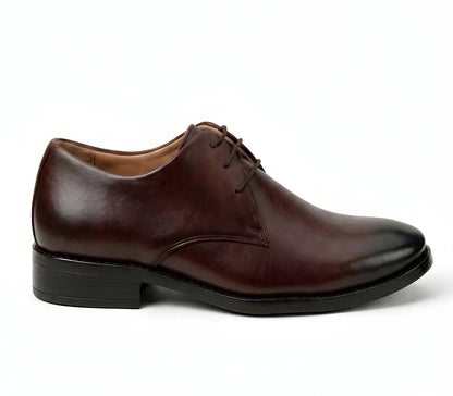 WUGO Latest Luxury Men Formal Shoes Brown Derby Shoes Office Shoes For Men's & Boys
