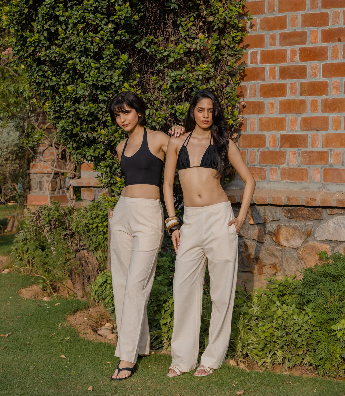 The Dune Pants- Wide Leg Drawstring Pants