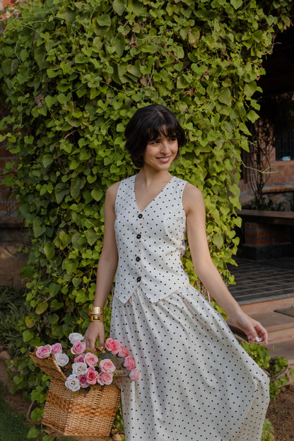 Twice as Nice Vest- Reversible Waistcoat