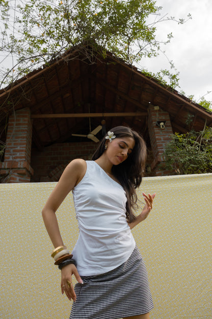 The muse top - One Shoulder Stretch Top