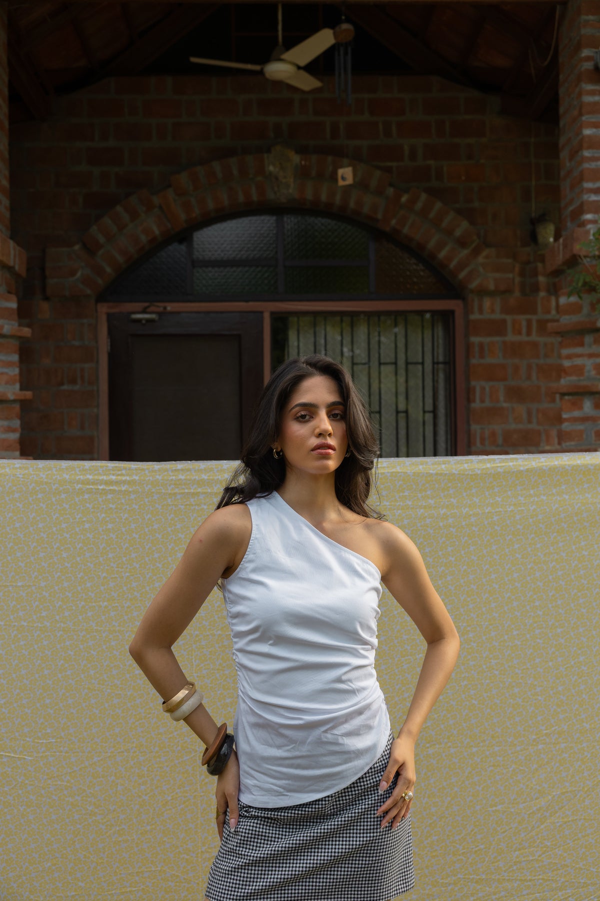 The muse top - One Shoulder Stretch Top