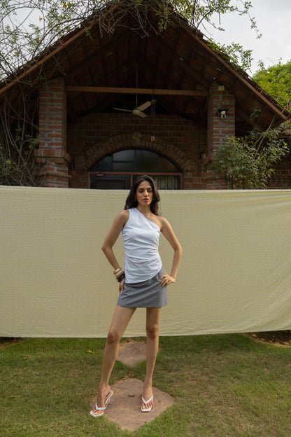 The muse top - One Shoulder Stretch Top