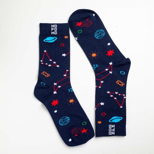 Starry Night - Crew Length Socks NOFOMO