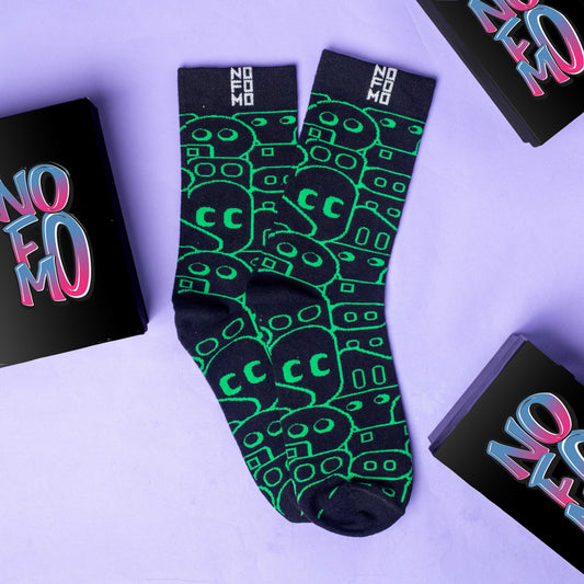AI - Crew Length Socks NOFOMO
