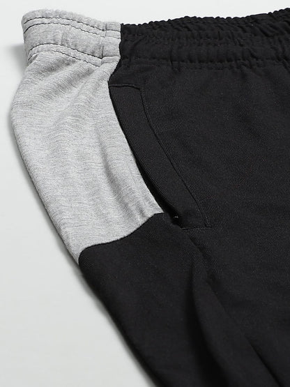 Alcis Men Solid Black Track Pants